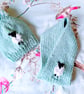 Knitting Pattern - Chunky Sheep Hat and Scarf (digital pattern) - Image 5