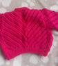 Hand Knitted Vibrant Baby Bolero A Likely Yarn  - Image 4