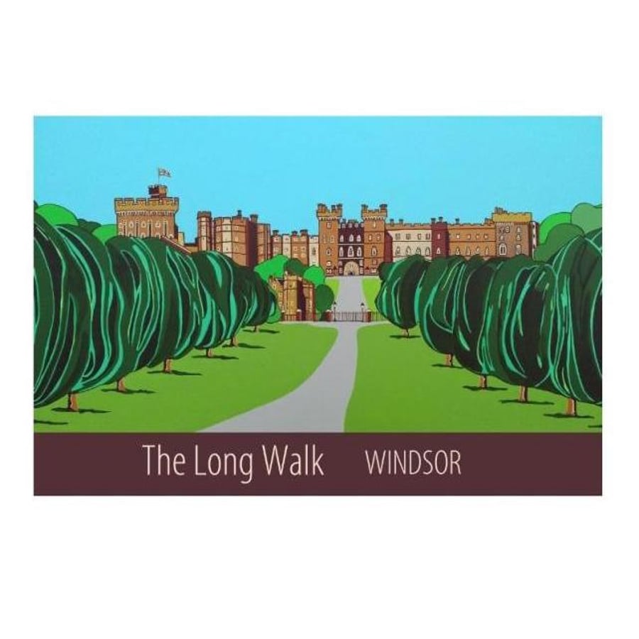 Long Walk Windsor - unframed