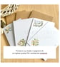 Lemon Zest Notecards set 12 A6 Flat Cards with Envelopes in Gift box - Image 5