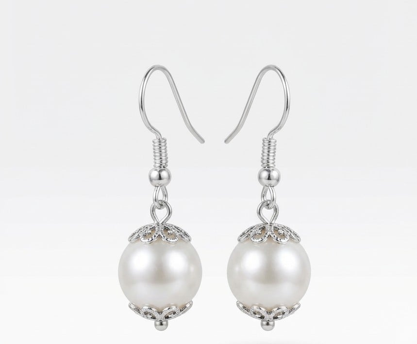 Pearl Drop Earrings 