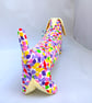 Pin Cushion Sausage Dog in multi colours - Image 4