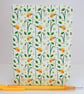Springtime- British wild flowers- hand bound recycled notebook - Image 3