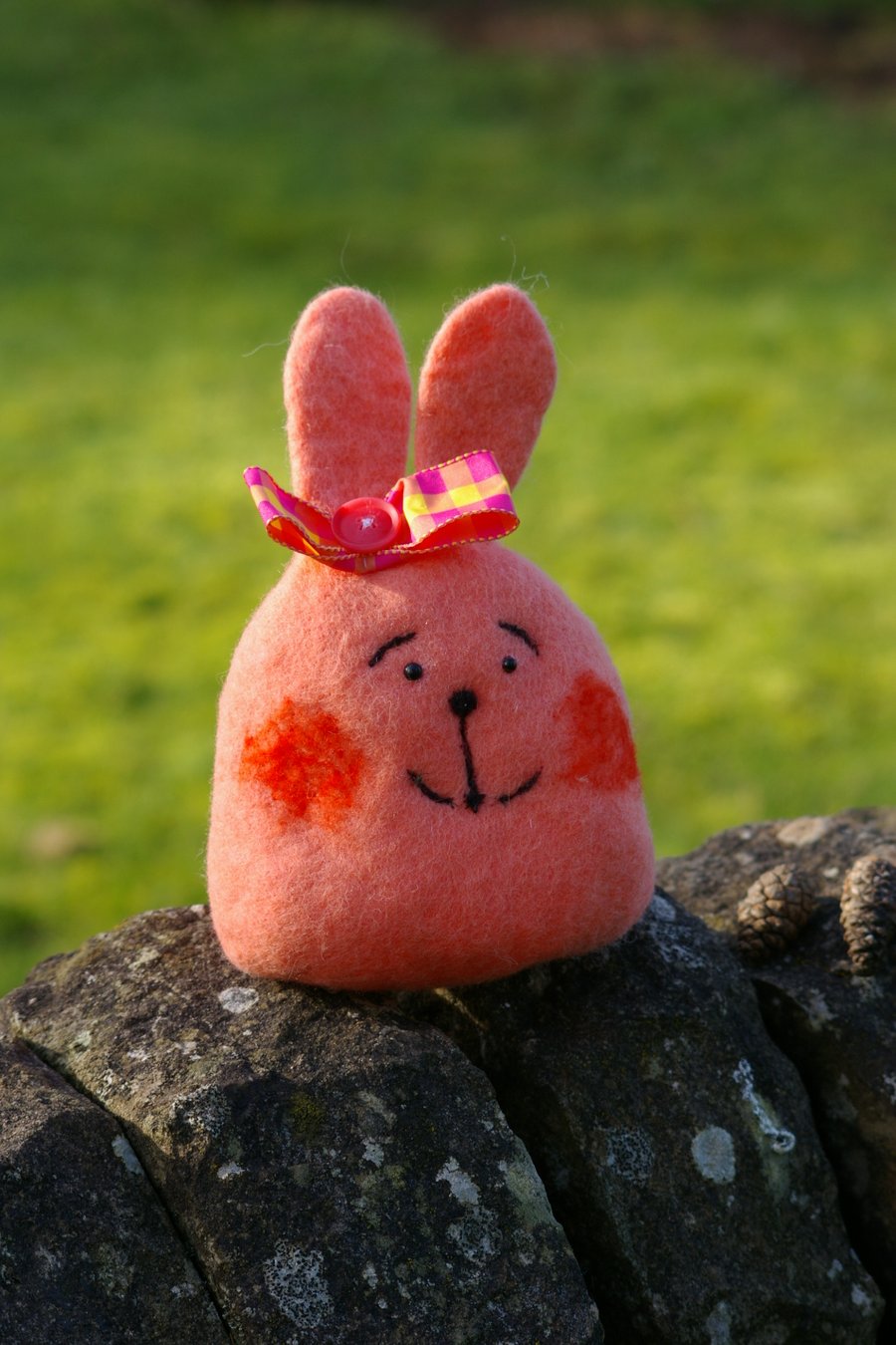 Felted Wool Bunny Box