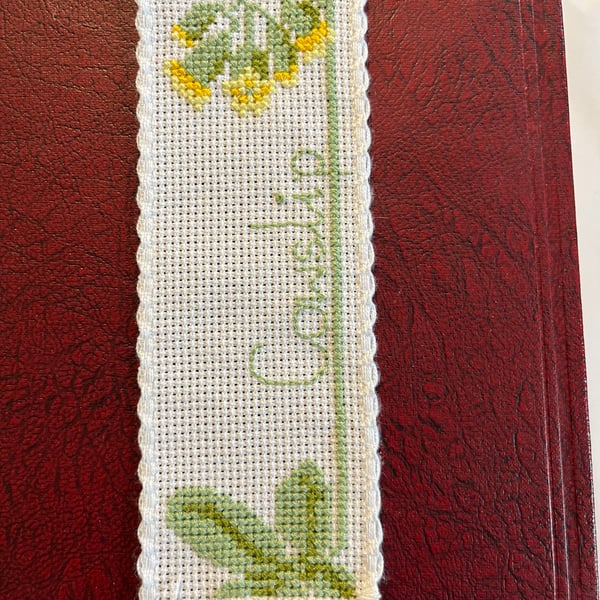 Cowslip Counted Cross Stitch Bookmark Kit