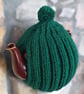 Medium Tea Cosy for 6 Cup, 1.1 lt Tea Pot, Hand Knitted, Brown Betty Compatible - Image 2