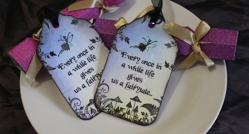Life Gives Us A Fairytale Tags - Set of 6 Fairies