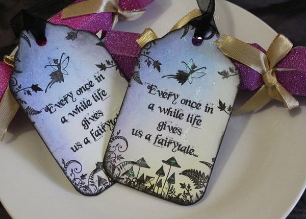 Life Gives Us A Fairytale Tags - Set of 6 Fairies