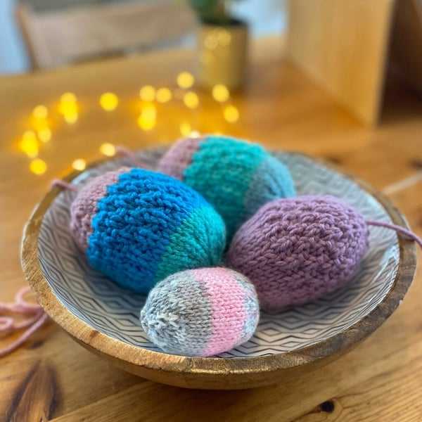 Egg Decorations Knitting Pattern