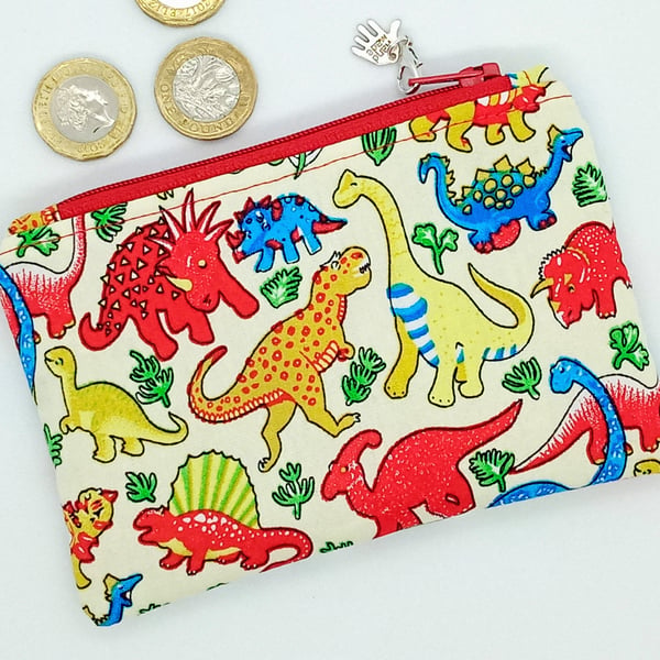 Dinosaur Coin Purse NO POSTAGE 762HF
