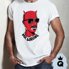 MR. WRONG,  fun gay T-shirt, perfect prank gift or Pride and club outfit