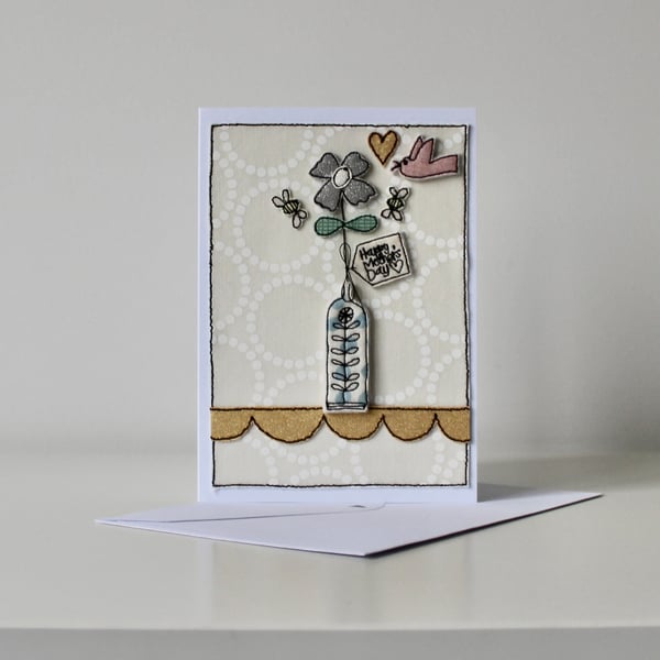 'Happy Mother's Day' - Handmade Blank Card Number 4