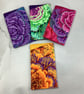 Floral handmade phone case, Cabbages sunglasses case, Options