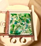 Mini Fused Glass Square Vase - Image 5