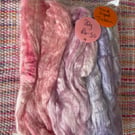 Hand Dyed Tussah Silk - 20g