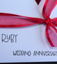 Embellished Heart Ruby Wedding Anniversary Card - 40th Anniversary - Image 8