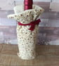 Floral bottle gift bag 