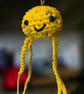 Crochet jellyfish keyring