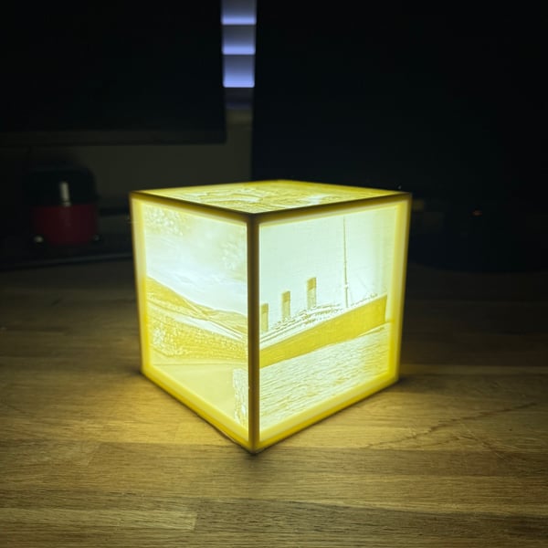 Custom 3D Printed Lithophanes