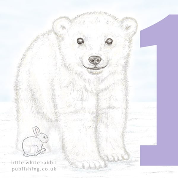 Polar Bear Cub - 1 Card