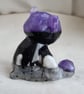 Gorgeous Bits and Pieces - Resin Drip Abstract Art Bear - Keepsake Gift  - Image 2