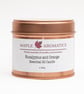 Maple Aromatics Eucalyptus and Orange Soy Wax Rose Gold 150g Candle Tin - Image 1