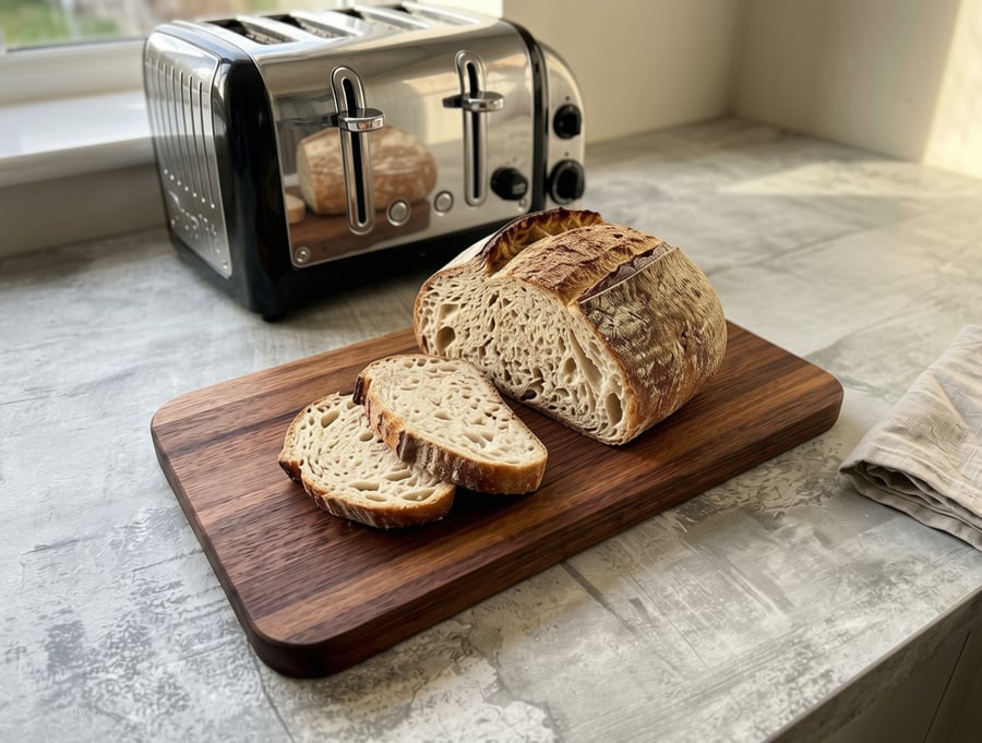 Walnut Chopping Board - Handmade American Walnut Cutting & Serving Board