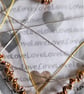 A Single Copper Wire Love Heart on Silver Handmade Artwork. How Lovely!!! XXX - Image 4