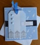 Tag Style Birthday Card - Beach Huts - Image 5