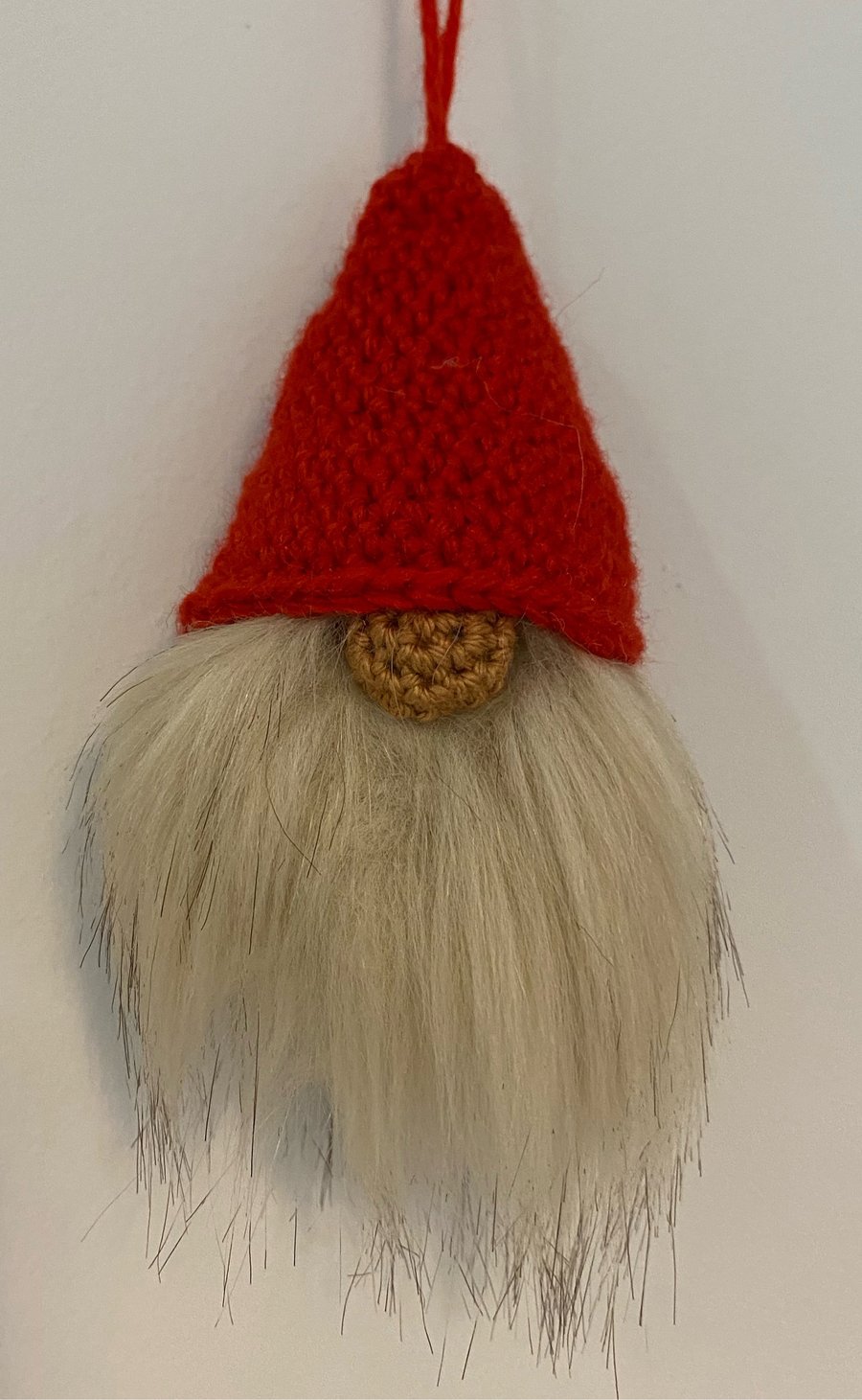 Christmas gonk ornament Red