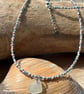 Necklace and bracelet or anklet with seed beads and seaglass Ref R22 - Image 6