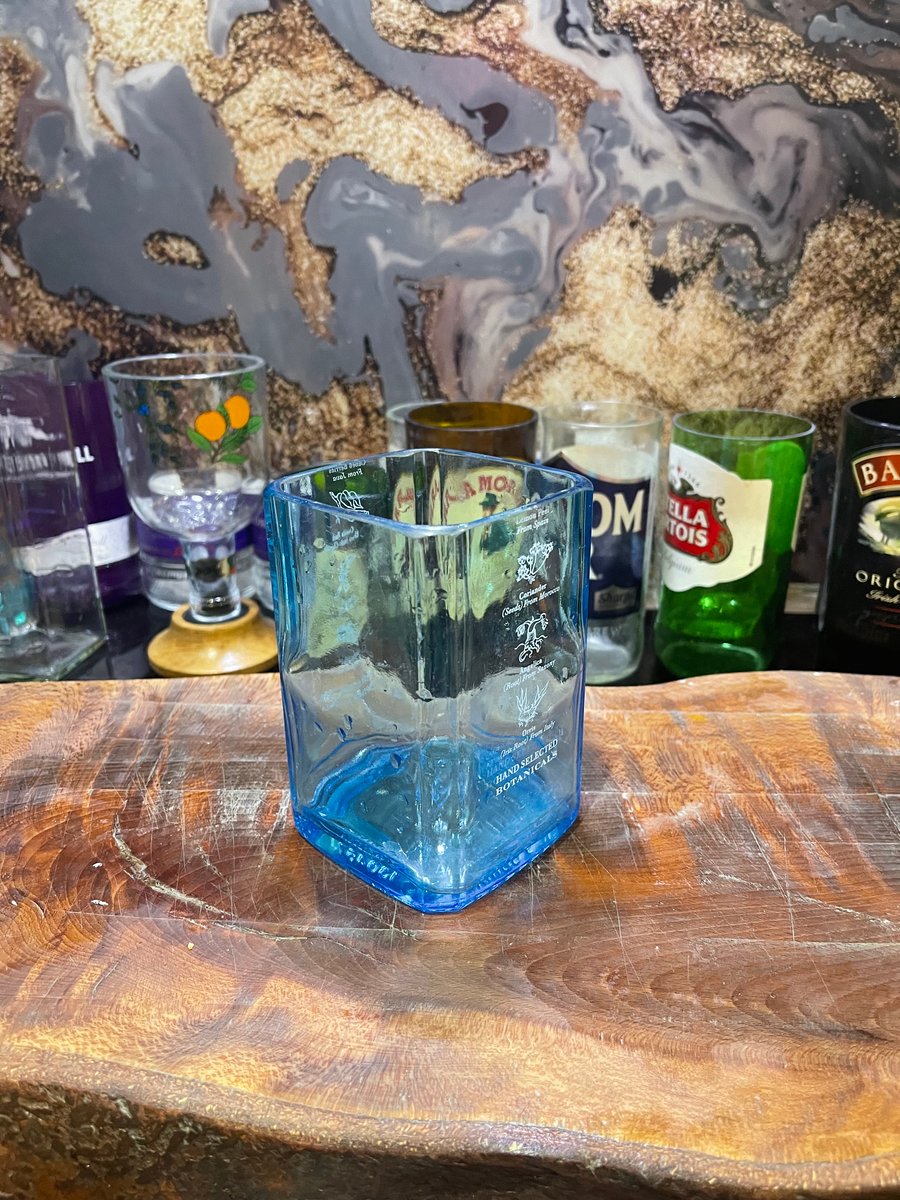 Bombay Sapphire glass