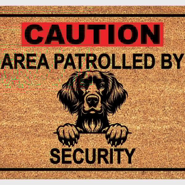 Irish Setter Security Door Mat - Irish Setter Dog Doormat - 3 Sizes