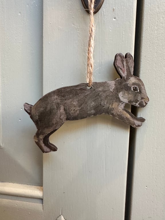 Sustainable Rabbit Christmas Decoration 