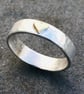 Gold heart ring, heart band, silver and gold ring, love, valentines ring,  - Image 6