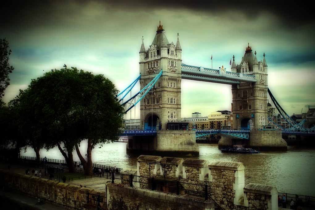 Tower Bridge River Thames London England Photograph Print