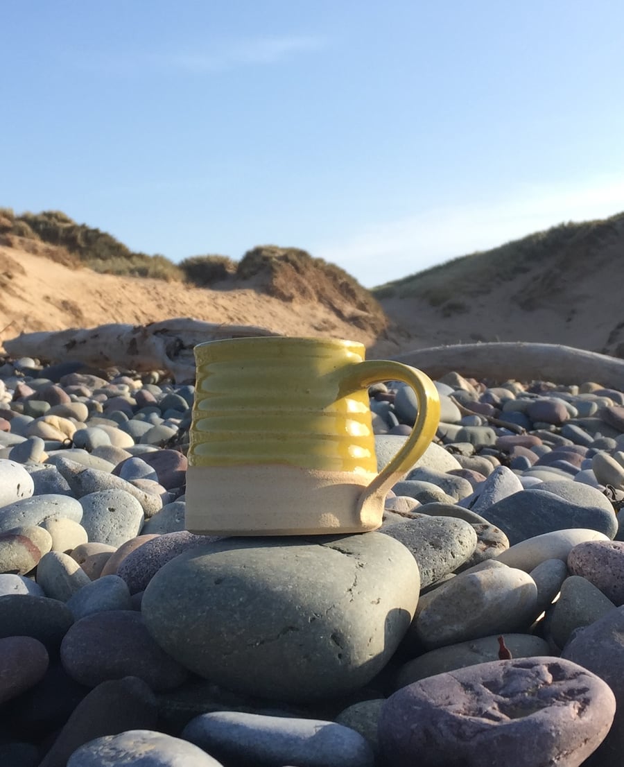 Yellow mug