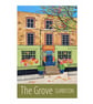 The Grove Surbiton travel poster print by Susie West