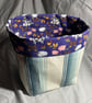 Fabric storage tub