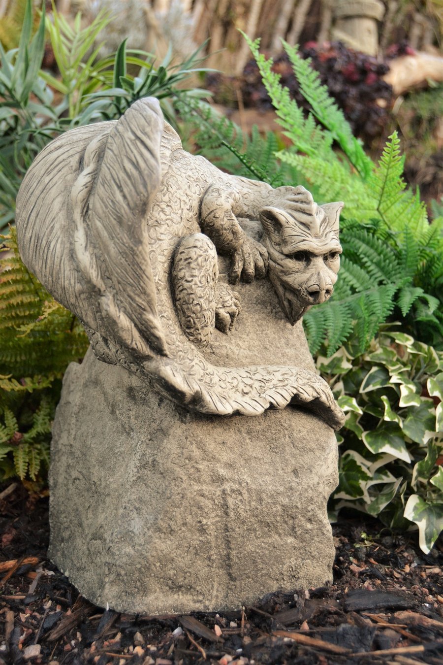 Elliot the Dragon Stone Garden Ornament