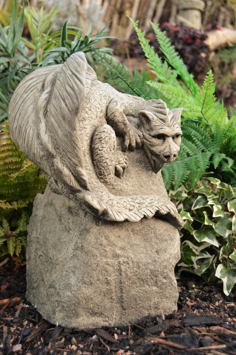 Elliot the Dragon Stone Garden Ornament