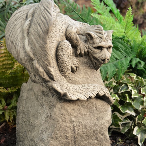 Elliot the Dragon Stone Garden Ornament