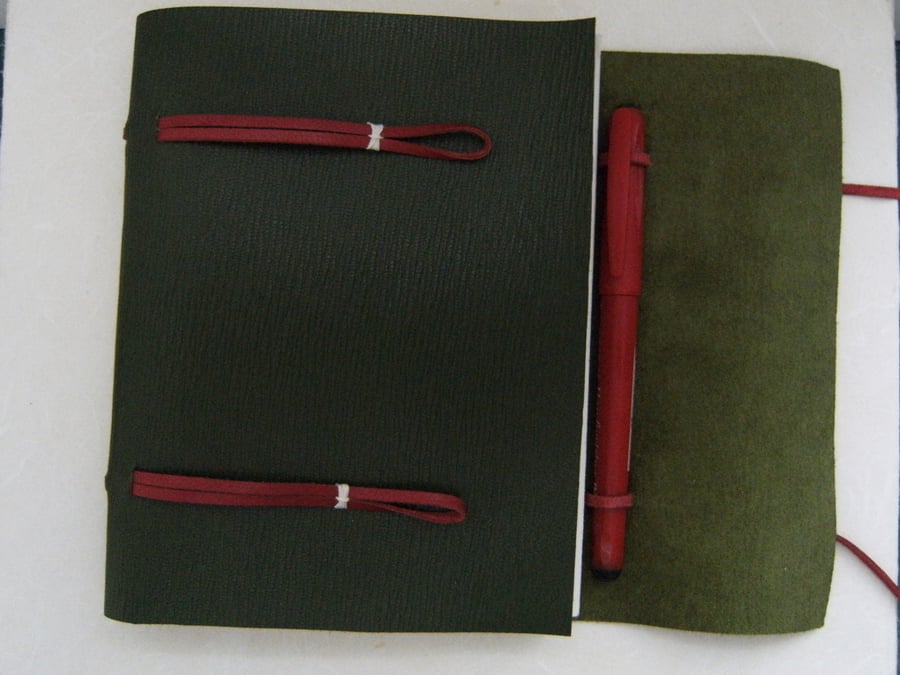 Green Leather Journal