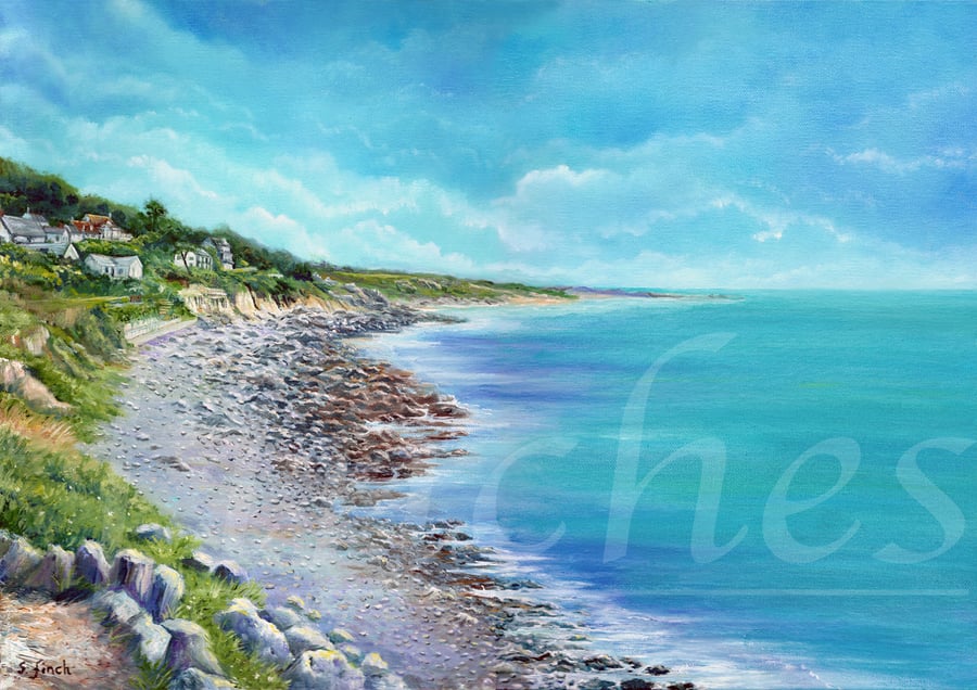 Coverack Cove, Cornwall - Limited Edition Giclée Print