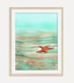 Starfish Art Print, Coastal Ocean Wall Art, Beach House Decor, Nautical Sea Life