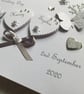 Personalised Handmade Wedding Day Card Gift Boxed Son Daughter Engagement  - Image 4