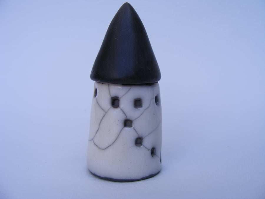 Miniature ceramic house