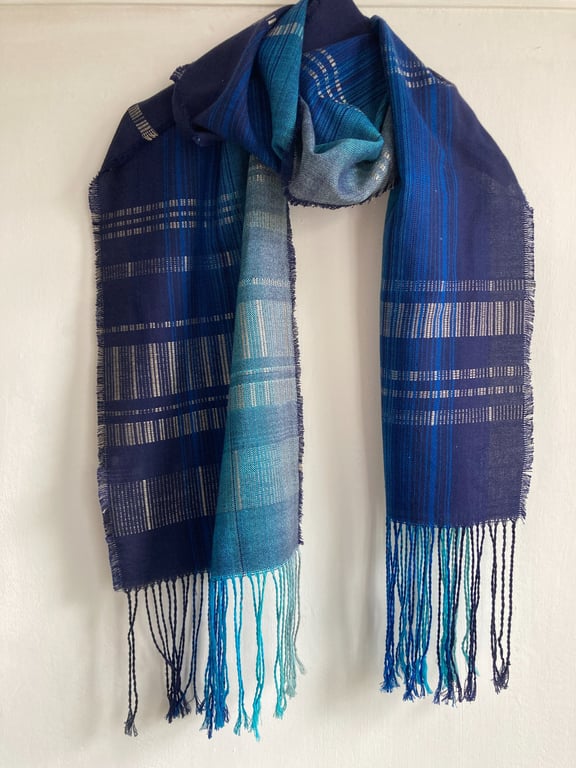 Kyiv Skyline Cotton and Silk Scarf