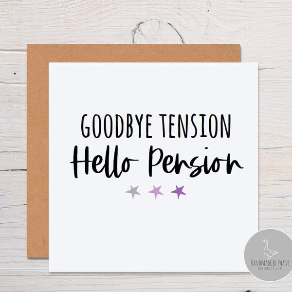 Funny retirement card, funny card for friend, retirement card for friend, work c