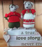 Hand Knitted Mouse, Romeo - Image 5
